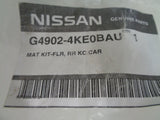 Nissan D23 Navara Genuine King Cab Rear Carpet Floor Mat New Part