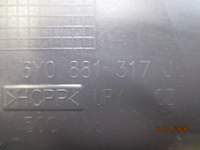 VW Caddy Genuine Passenger Outer seat Trim New Part