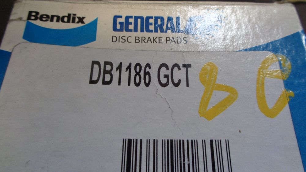 Bendix Genuine Rear Brake Pad Set Suits Subaru New Part