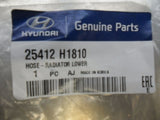 Hyundai Terracan Genuine Lower Radiator Hose New Part