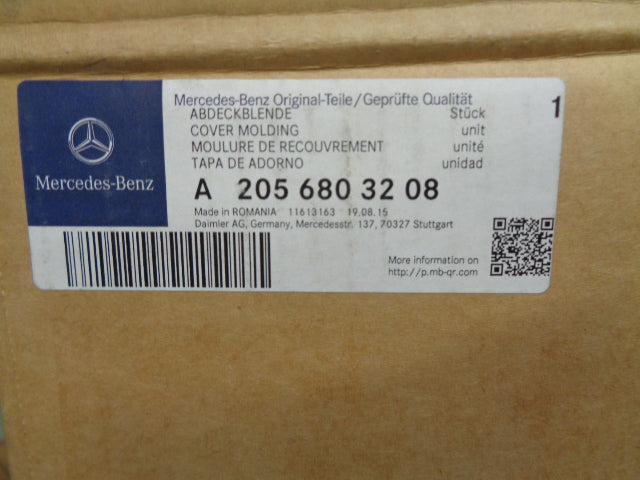 Mercedes Benz C Class W205 Genuine Center Console fascia New Part
