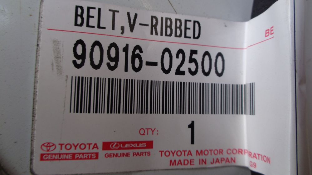 Toyota Echo Genuine Serpentine Drive Belt New Part