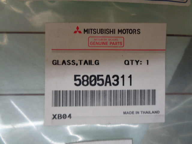 Mitsubishi Challenger Genuine Rear Tail Gale Glass New Part