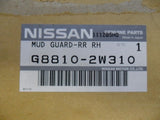 Nissan Pathfinder R50 Genuine RH Rear Mudflap New Part