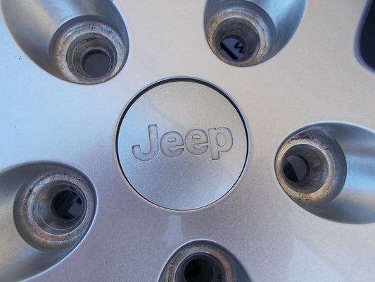 Jeep Wrangler Genuine Set of 5 Alloy Wheels 17" Used Part VGC