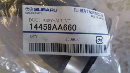 Subaru Genuine Intercooler Air Intake Duct New Part