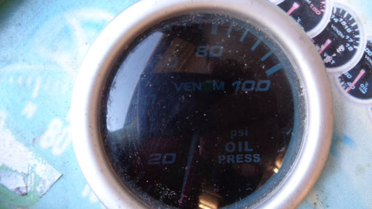 Venom Oil Pressure Gauge 2 Inch New Part