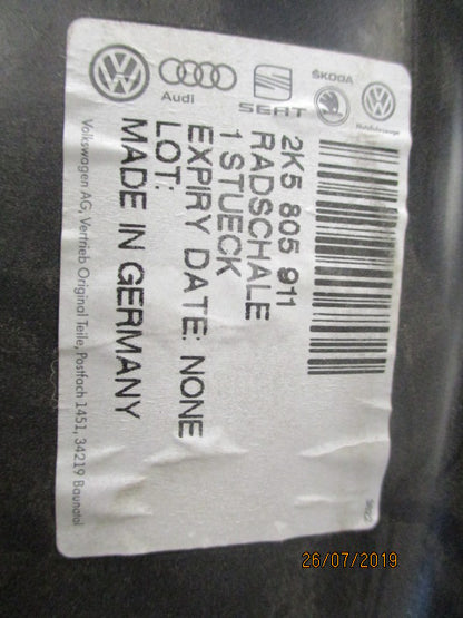 VW Caddy Left Hand Front Inner Splash Guard New Part