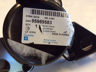 Holden Barina Genuine Left Hand Engine Mount New Part
