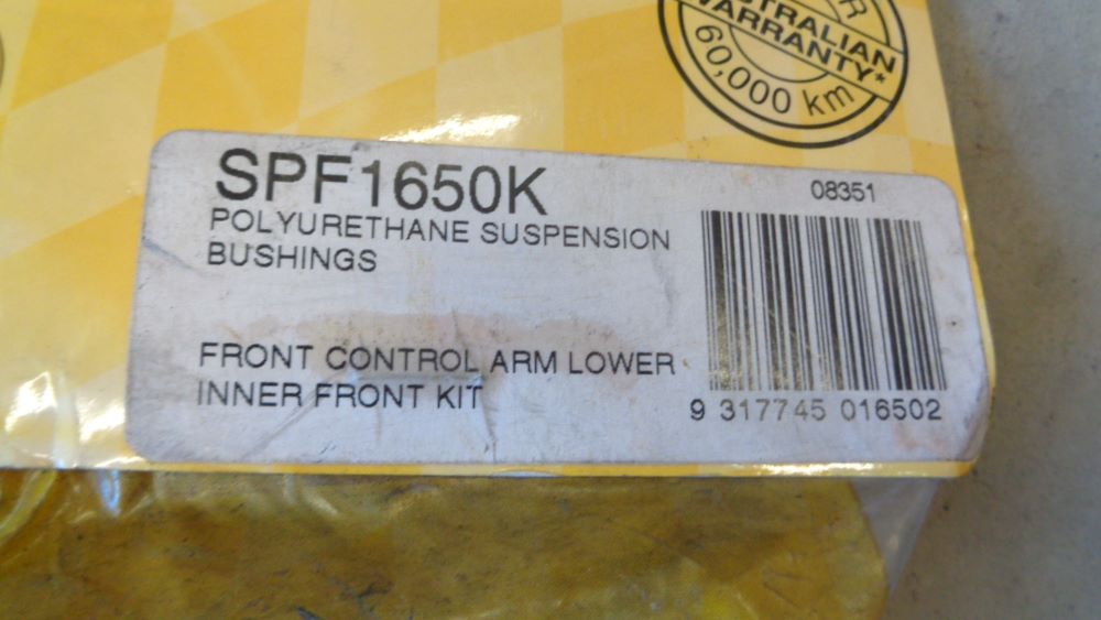 SuperPro Front control arm lower inner front kit Suitable for Toyota Supra New Part