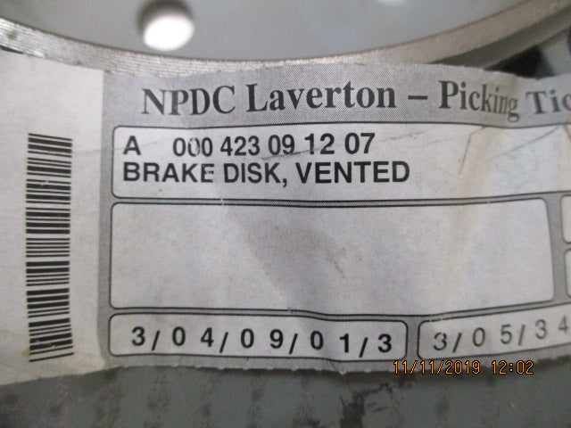 Mercedes Benz Genuine Rear Rotor Set New Part