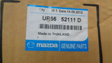 Mazda BT-50 Genuine Right Hand Front Guard NON Flare New Part