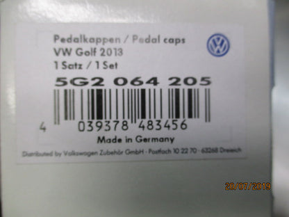 VW Golf-Passat-Tiguan Genuine Sports Pedal Kit Automatic New Part