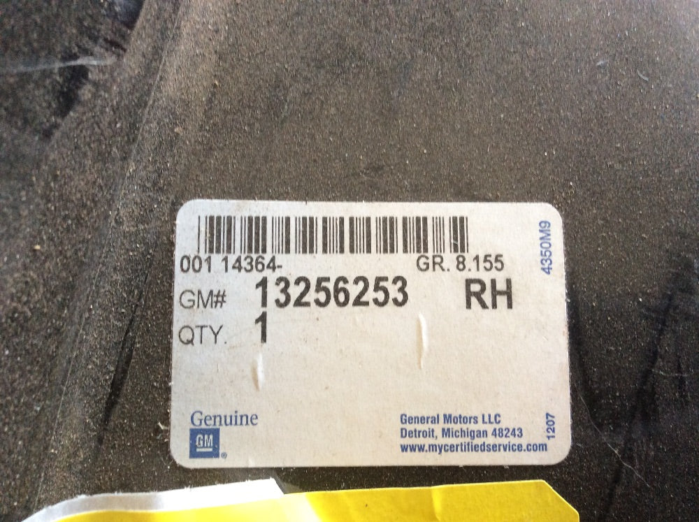 Holden VE Commodore Genuine Right Hand Rear Fender Brace New Part