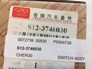 Chery S12 Genuine Power Window Master Control New Part