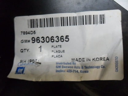 Daewoo Lanos Front Right Mudguard Mount Panel New Part
