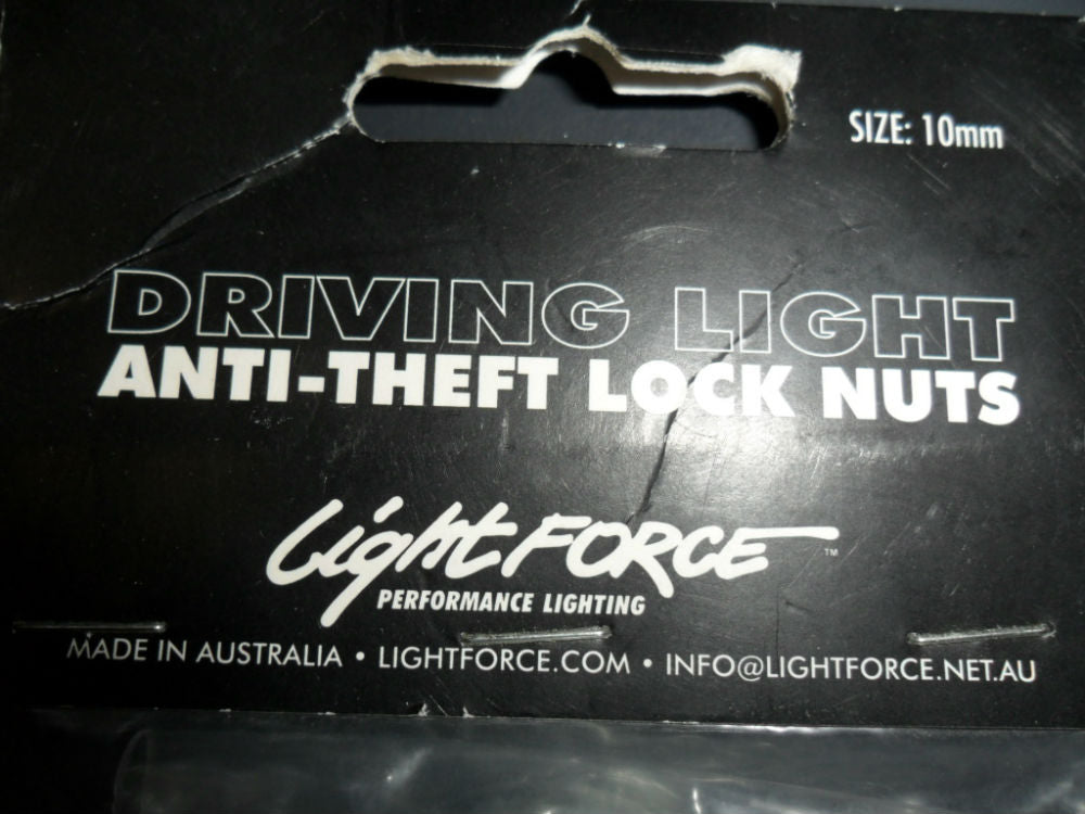 Universal Anti Theft Lock Nuts 10mm sold as pair New Part