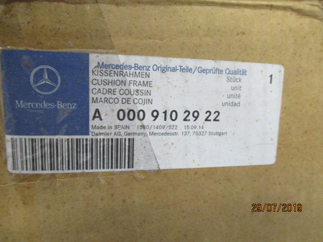 Mercedes-Benz Vito Genuine Passenger Seat Base Height Adjustable New Part
