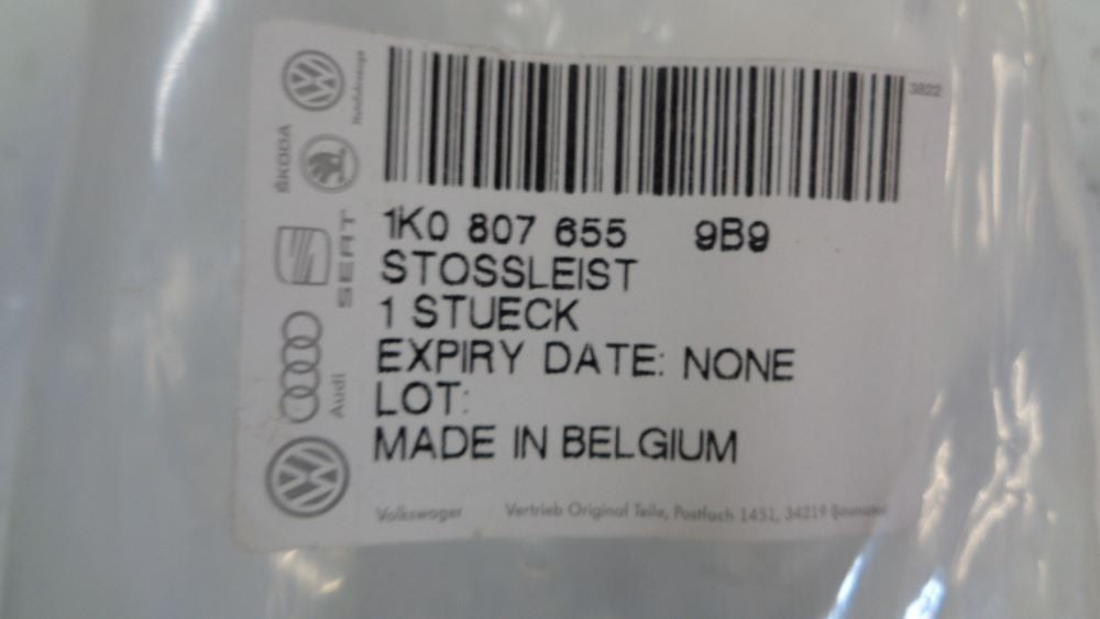 VW Golf R32 GTI Genuine Left Hand Front Protective Strip New Part
