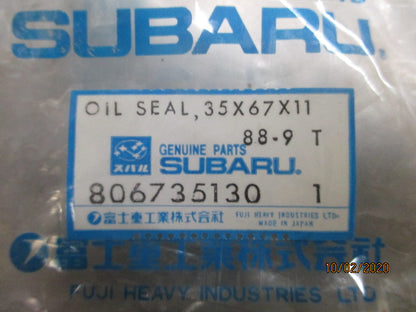 Subaru Impreza Genuine Rear Front Diff Oil Seal New Part