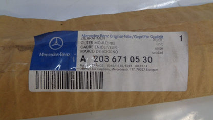 Mercedes-Benz Kompressor Coupe Genuine Outer Screen Mould New Part