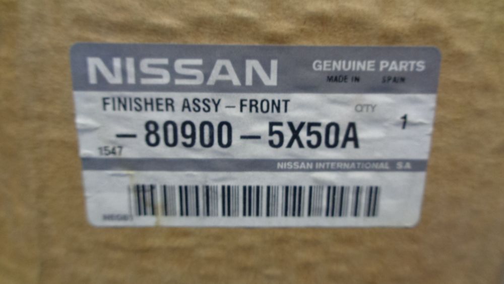 Nissan Navara D40M Genuine Right (Driver) Front Door Trim New Part