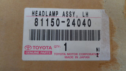 Toyota Soarer Genuine Left (Passenger) Inner Head Light Assy New Part