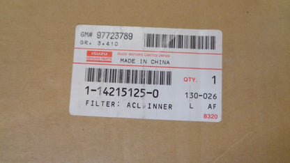 Isuzu Genuine Inner Air Cleaner New Part