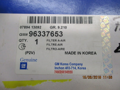 Holden Epica Genuine Cabin Filter/Pollen Filter New Part