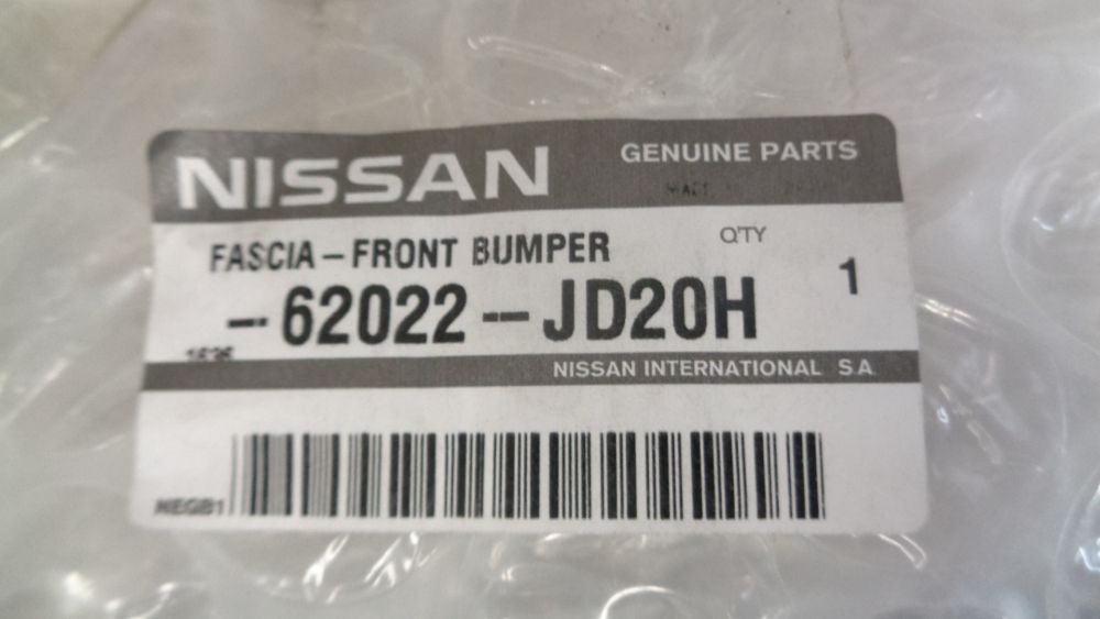 Nissan Dualis J10E Genuine Front Fascia Bumper Bar Cover New Part