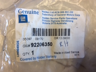 Holden VE Commodore/Calais Right Hand Rear Door Wiring Loom New Part