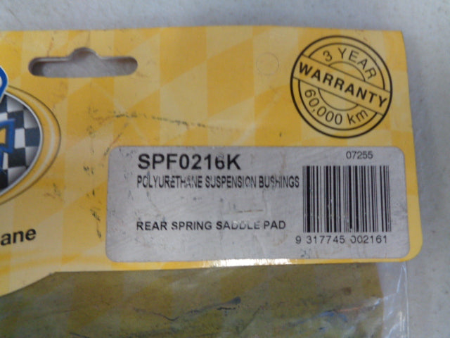 SuperPro Rear Spring Saddle Pad Suits Ford New Part