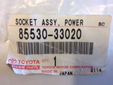 Toyota Various Models Genuine Power Point Socket New Part New Part