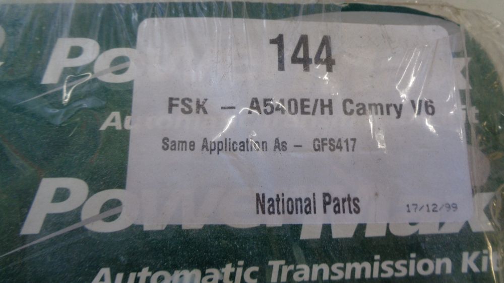 Powermax Automatic Transmission Filter Kit Suits Toyota Camry New Part