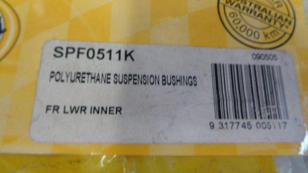 SuperPro Front Control Arm Lower-Inner Bush Kit Suits Holden Toyota New Part
