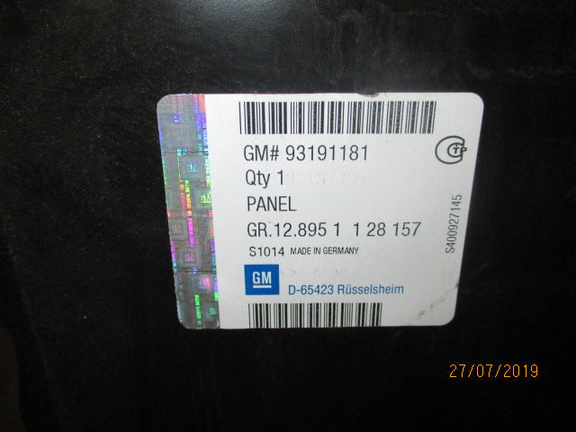 Holden Astra Sedan  Genuine Left Hand Front Outer Door Skin New Part