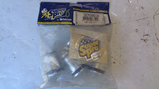 Super Pro Front Control Arm Upper/Inner Bush Kit Suits New Part