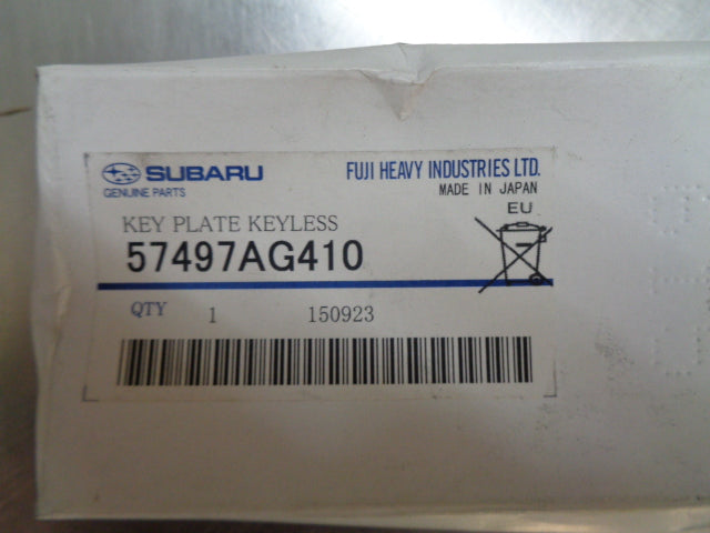 Subaru Impreza Genuine Blank Key Replacement New Part