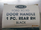 KOA Right Hand Rear Door Handle In Black Suits Ford Falcon XC-XD New Part