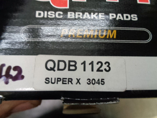 QFM Premium Front Brake Pad Set Suits Honda Prelude New Part