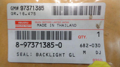 Isuzu D-Max/Rodeo Genuine Back light Glass Seal New Part