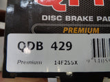 QFM Premium Front Brake Pad Set Suits Honda Accord New Part