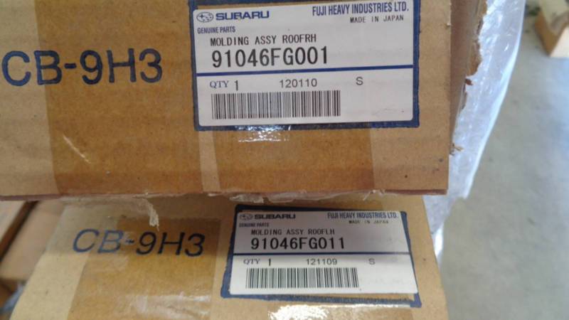 Subaru Impreza WRX/WRX STI Genuine Roof Moulding Set Left And Right New Part