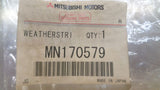 Mitsubishi Colt Z30 Genuine Front Bonnet Rear Rubber Seal New Part