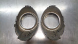 Ford Focus Mk3 Genuine Front Chrome Fog Light Bezel Pair Used Part