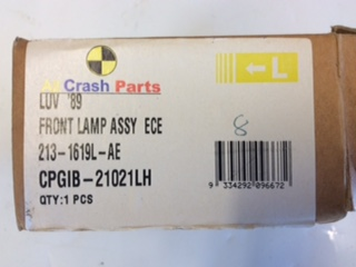 Depo left hand front indicator Suitable for KB LOV new part