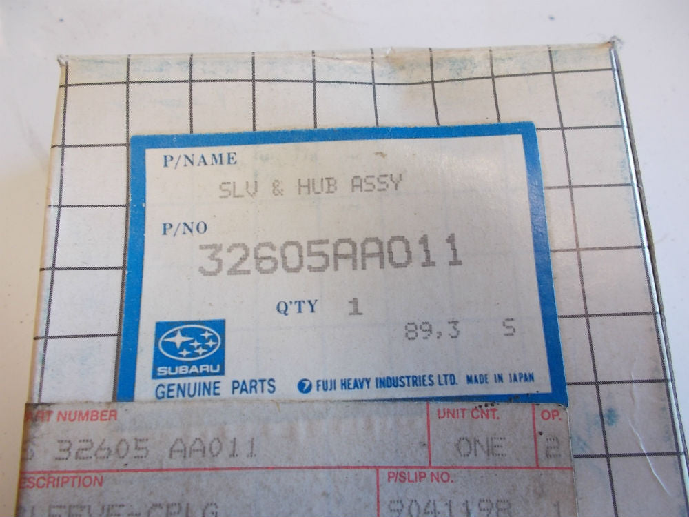 Subaru L Series Hub Synchronizer New Part
