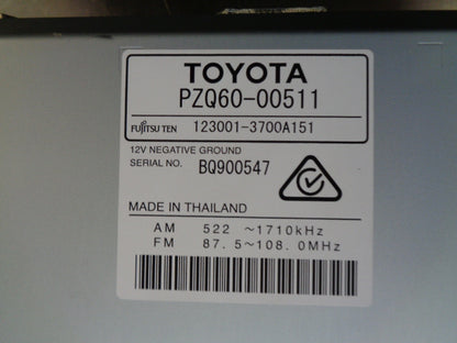 Toyota Prado Genuine Head Unit New Part