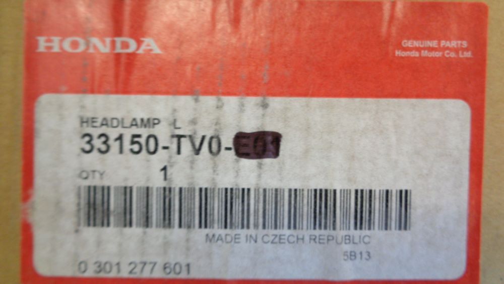 Honda Civic Type R Genuine Left Hand Headlight Used Part VGC