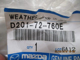 Mazda 121 Genuine Right Hand Front Door Weatherstrip New Part